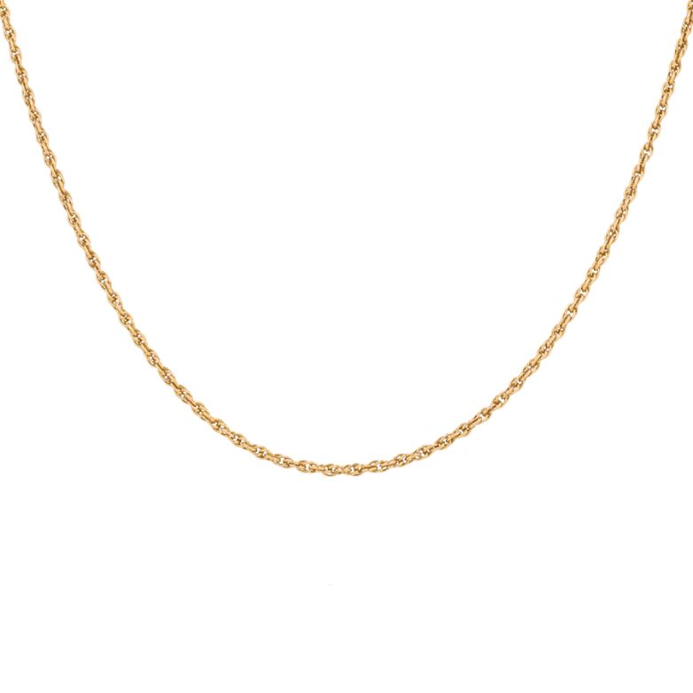 Chaine maille forçat or jaune 7.62g Comme neuf -  reconditionné disponible sur Gemme Les Bijoux